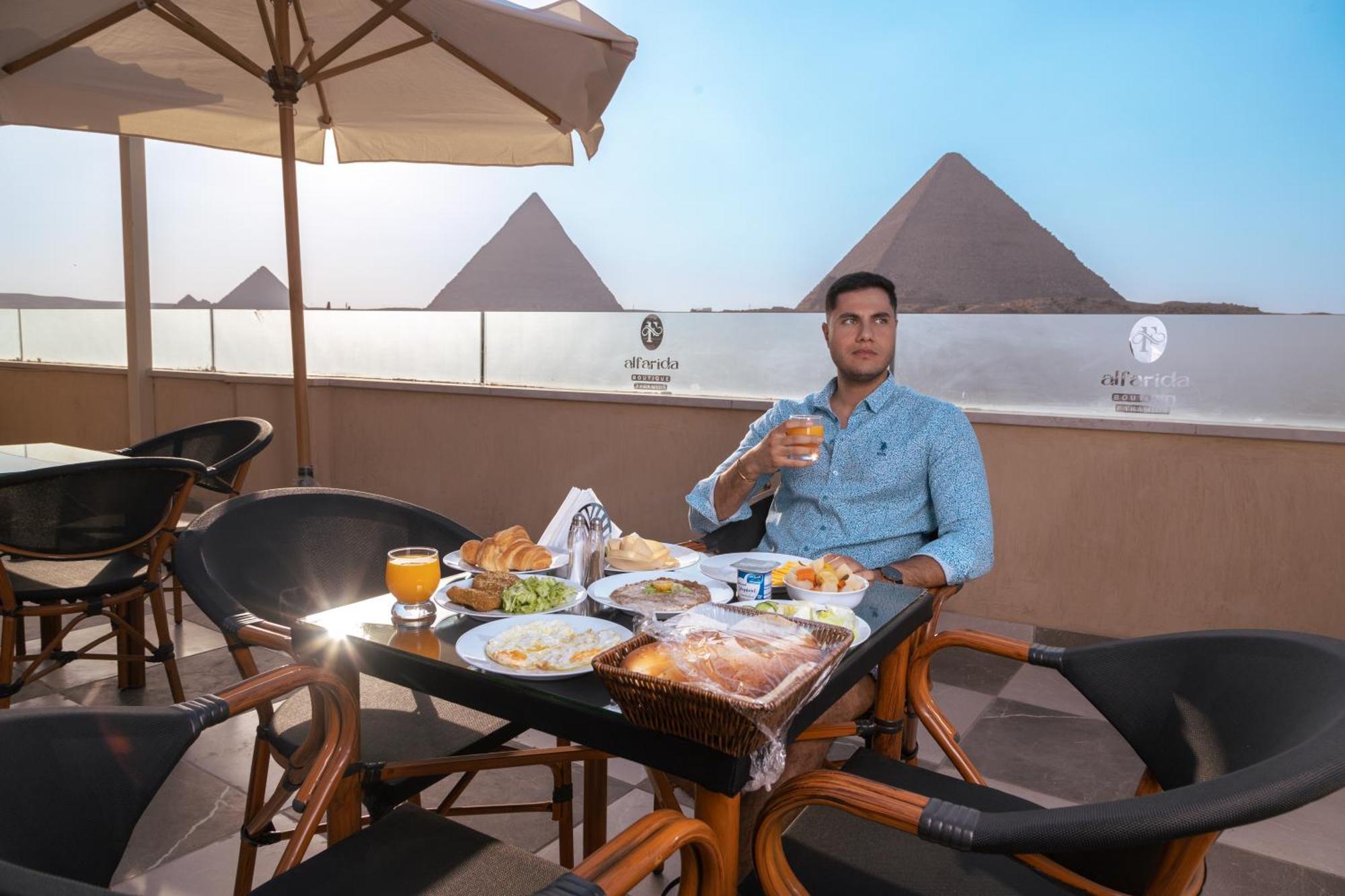Отель Al Farida Boutique Pyramids Kafrat al Jabal Экстерьер фото