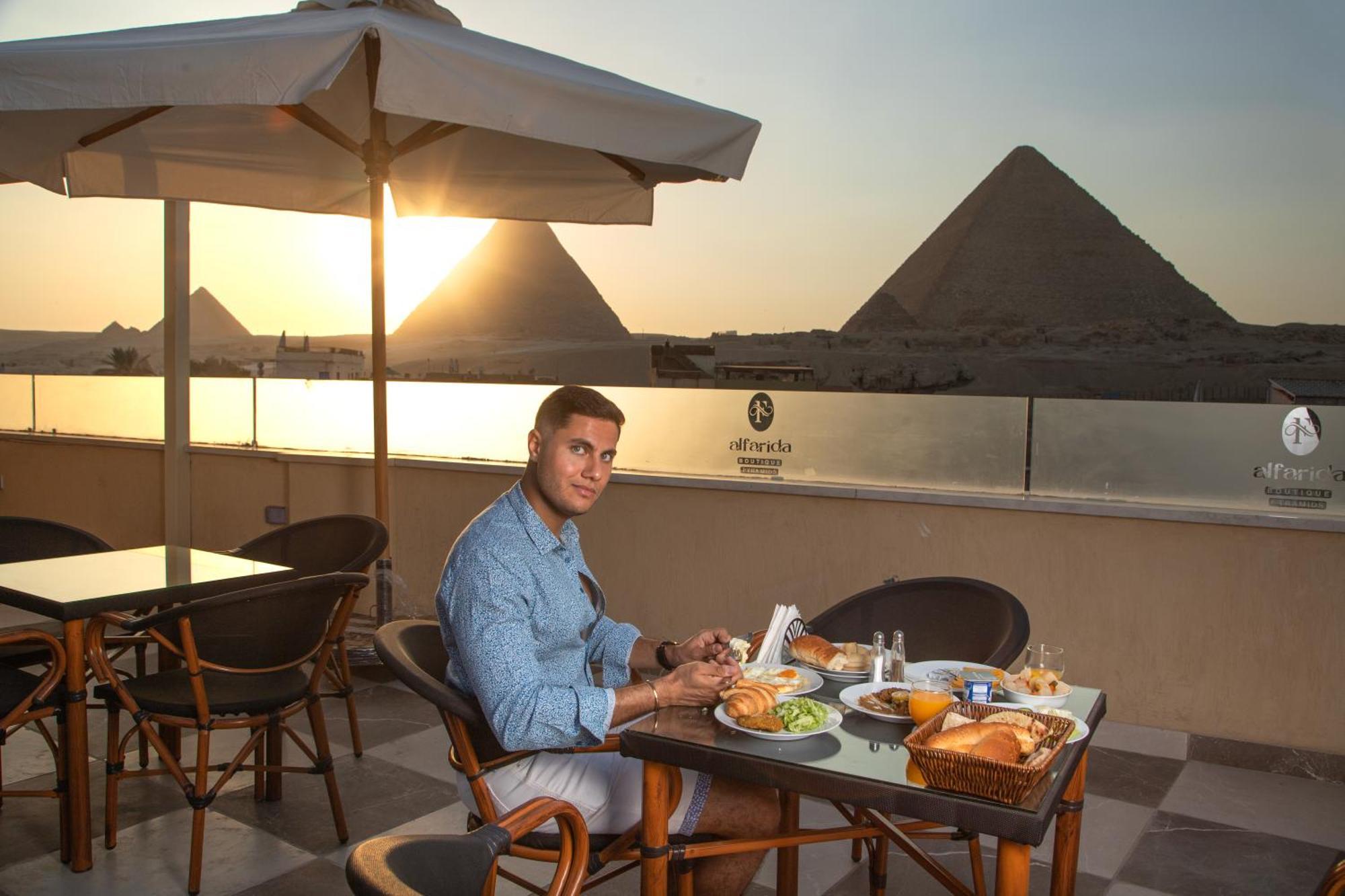 Отель Al Farida Boutique Pyramids Kafrat al Jabal Экстерьер фото