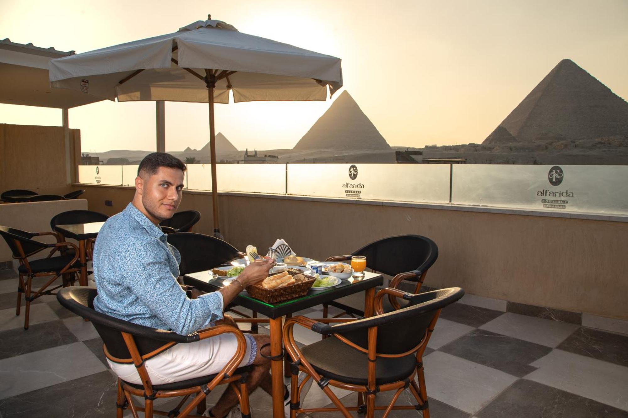 Отель Al Farida Boutique Pyramids Kafrat al Jabal Экстерьер фото